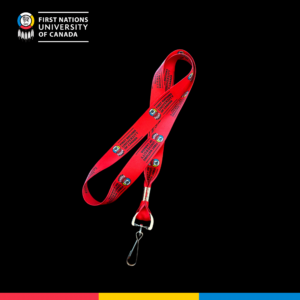 FNUniv Branded Nylon Lanyard – Red