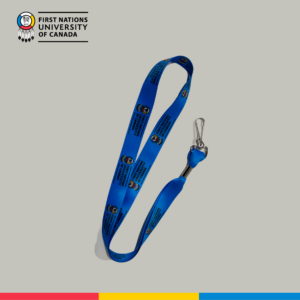 FNUniv Branded Nylon Lanyard – Blue
