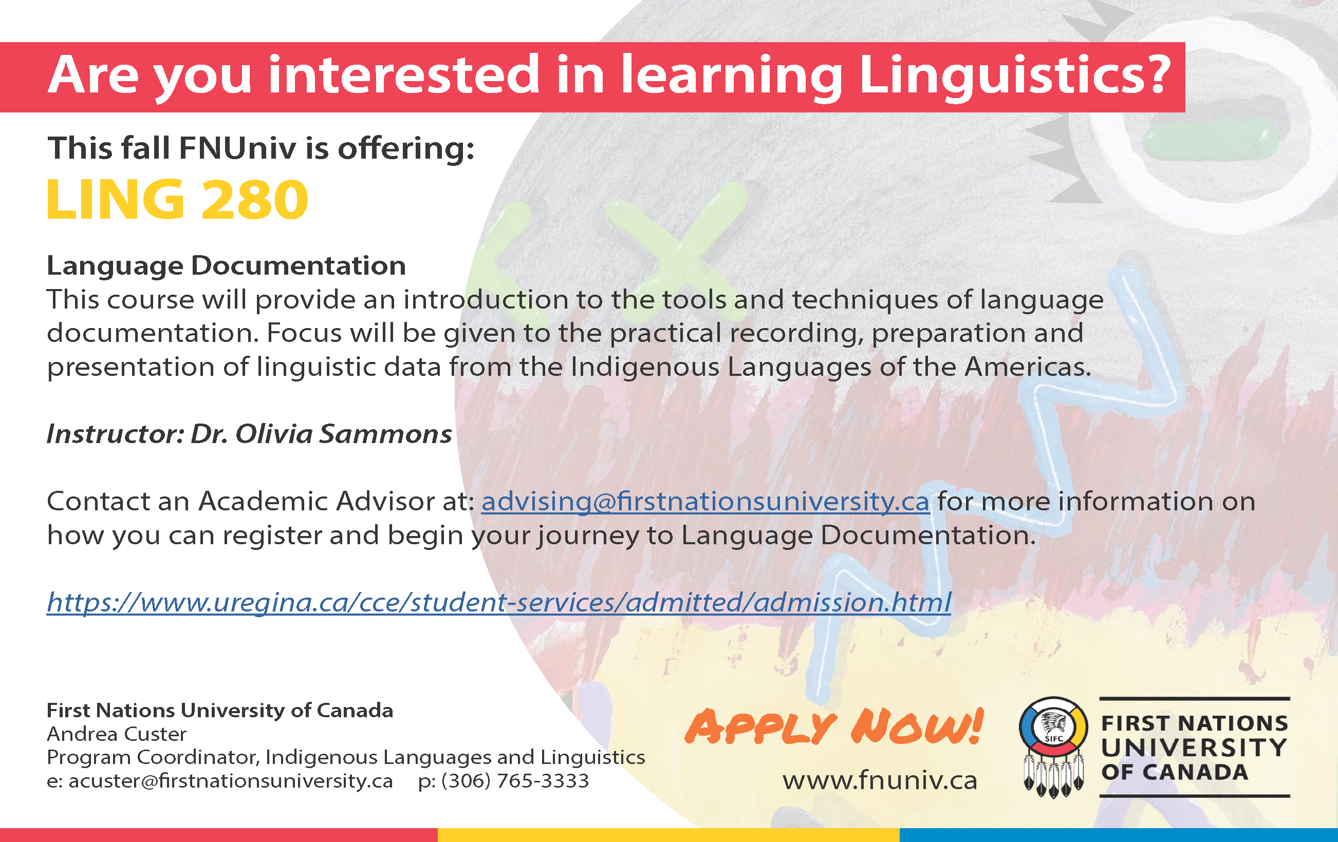 Languages Courses for Fall 2021 & Winter 2022